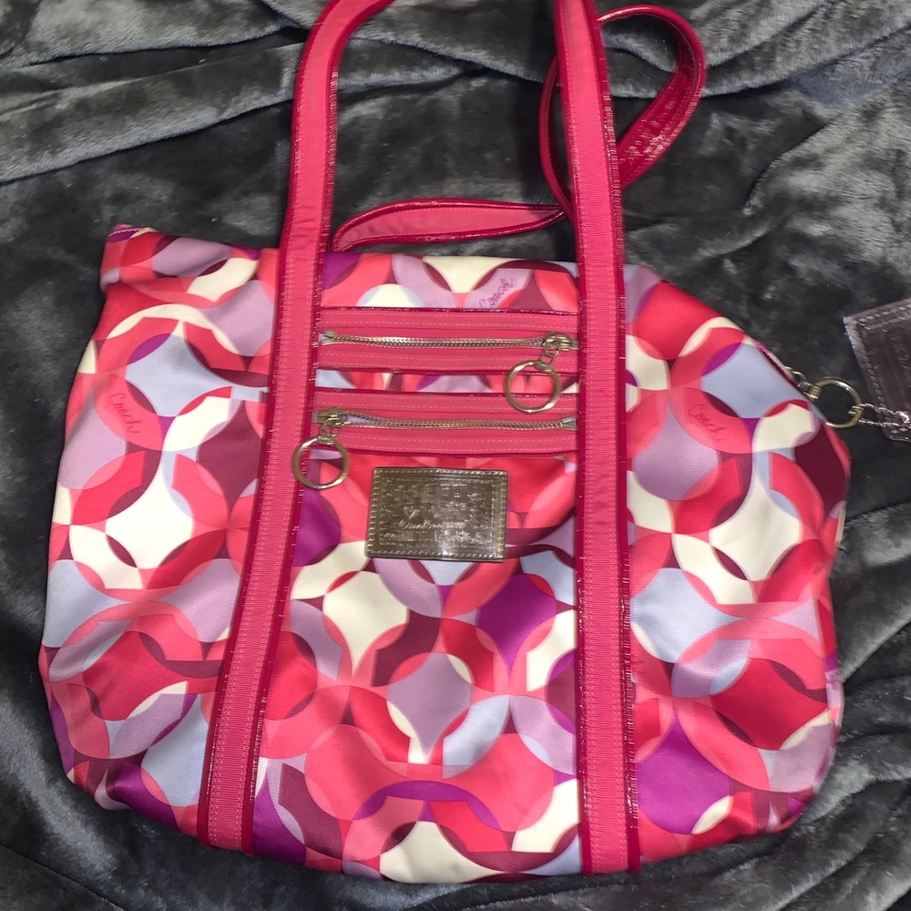 Vintage Coach Purse Kaleidoscope